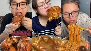 Mukbang food challeng new with real sound #d9mukbang #mukbang screenshot 1