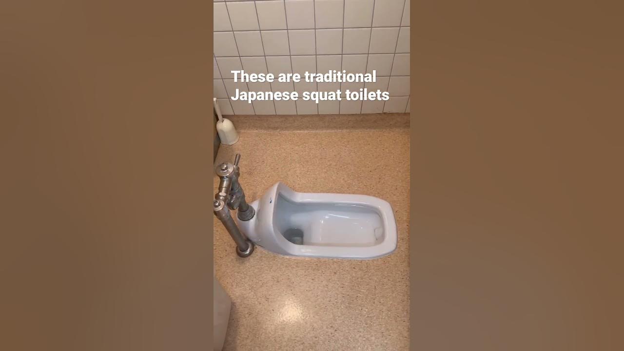 I moved to Japan!!!Things that make sense in Japan Traditional squat
