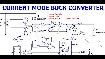 LTspice Current Mode Buck Converter