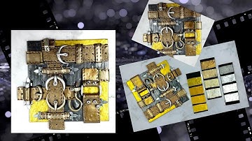 POLYMER CLAY STEAMPUNK TUTORIAL: STEAMPUNK ELEMENTS: BELTS...