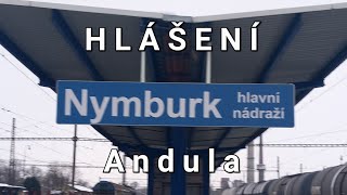 Hlášení - Nymburk hlavní nádraží [INISS]