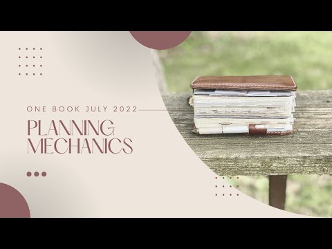 Planning Mechanics | One Book July 2022 Part 2
