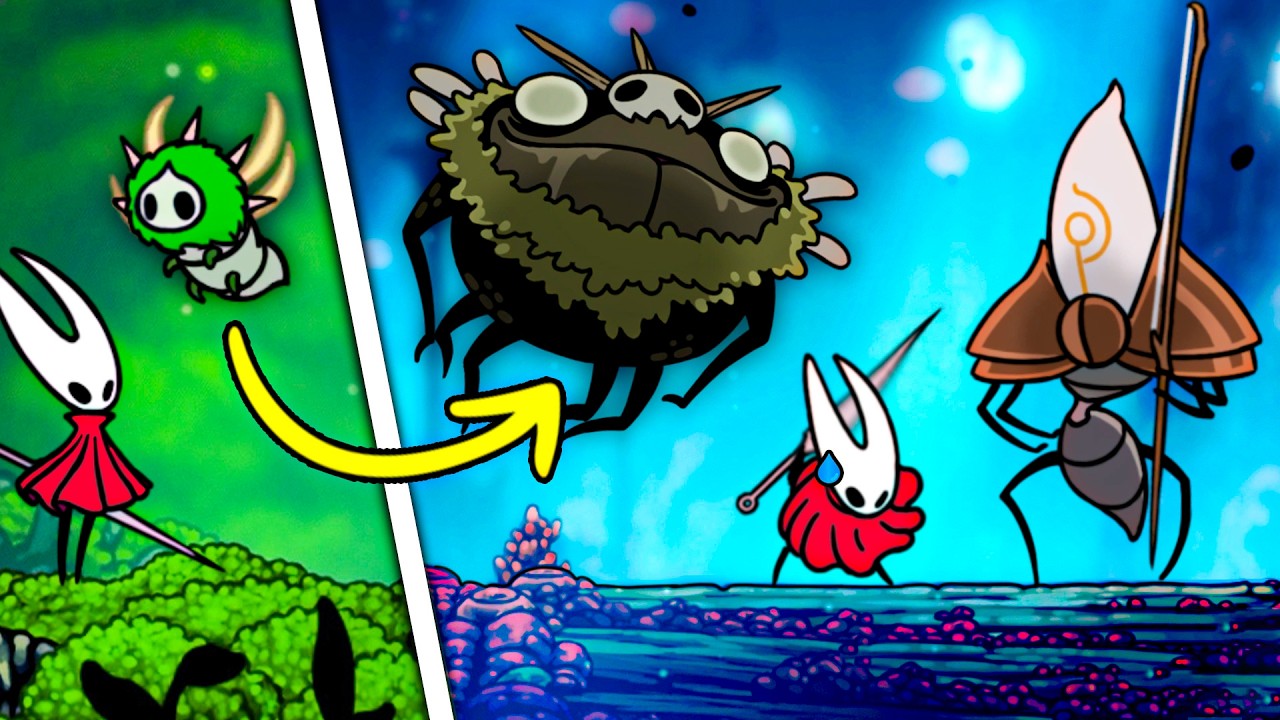 SILKSONG pero con ENEMIGOS RANDOM