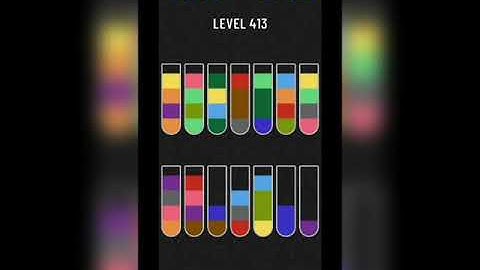 Water sort puzzle level 413