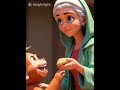 😄🐒🐰 Buddhi Maa, Bandar & Khargosh Ki Funny Kahani | 10 Sec Viral Story#viral #shorts #funnyvideo