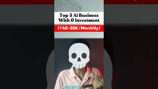 Top 5 Al Businesses with 0 investment! #shorts #ai #makemoneyonline