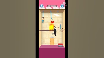 rescue cut rope puzzle stage 298| rescue cut rope puzzle game for android and iOS #shorts