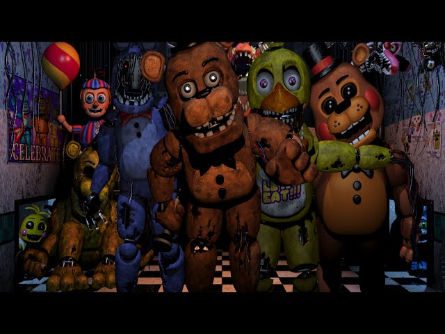 FNaF 2 Doom Remake Golden Freddy (Night 7) Completo - iTsMARCELOFOXx07 