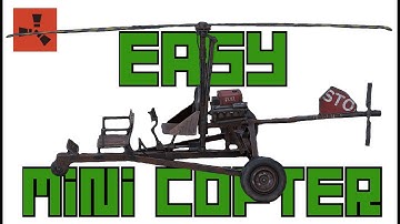 RUST TUTORIAL: Minicopter +  Lootspots (2020)