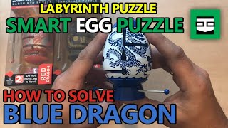 Download Lagu SMART EGG: Blue Dragon - How to solve labyrinth 2 layers puzzle? Unboxing \u0026 Puzzle Solution Tutorial MP3