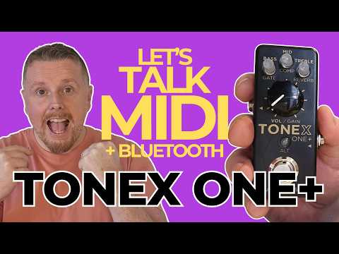 TONEX ONE+ First Look, MIDI & Bluetooth | The Perfect Compact Gigging Machine?