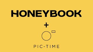 The NEW Honeybook and  PicTime Integration First Look