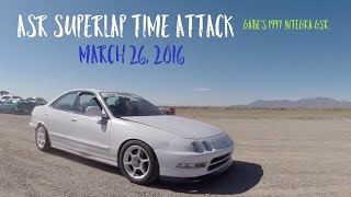 1997 Integra GSR Time Attack ASR Superlap Road Racing