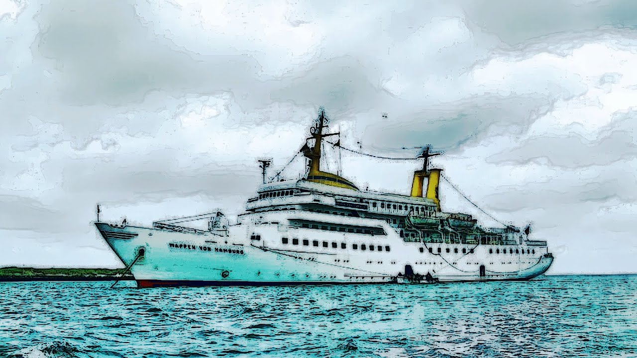 Helgoland Geschichte - MS Wappen von Hamburg