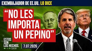¿QUÉ QUIERE TRUMP DE VENEZUELA? Habla exembajador Kevin Whitaker