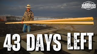 Cabin in 90 days - Father and son build a cabin in Siberia.