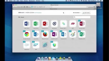 Launching and Using Apps in the Horizon 6 Unified Workspace