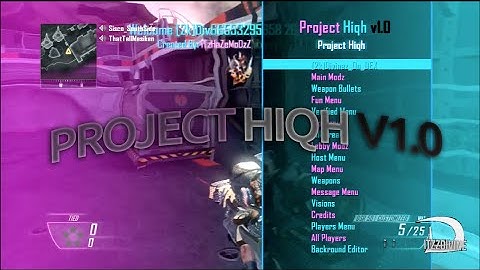 [PS3] Project Hiqh V1.0 Black Ops 2 GSC Mod Menu [1.19]