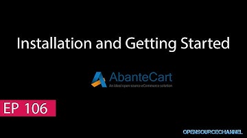 Installation and Getting started with AbanteCart