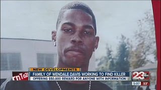 Wendale Davis' family reinstates $50,000 reward for information on killer