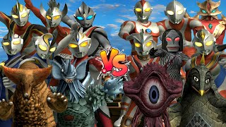 Ultraman Fighting Evolution3🔥Ultraman and monster combination battle#ufe3