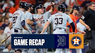 Tigers SWEEP Astros, advance to ALDS for the 1st time since 2014 | Game Recap