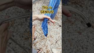 How to tie a knot to a tarp 3 Rope tutorial #shorts