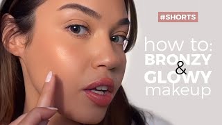 how to bronze glowy makeup shorts