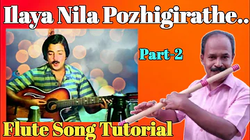 Ilaya Nila Pozhigirathe..| Flute Song Tutorials for Beginners | Antony Poomkavu