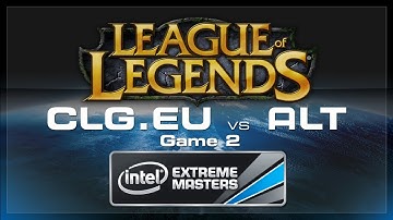 LoL Gamescom - CLG.eu vs Alternate Game 2 - European Regionals