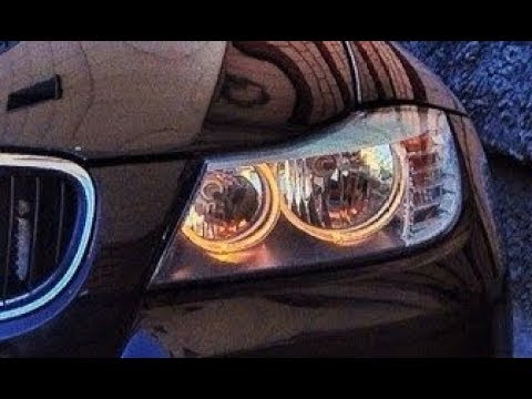 Замена лампы габаритов BMW e90 rest