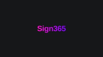 Sign365