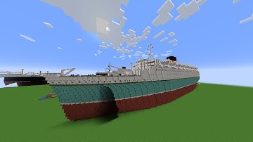 R.M.S Caronia II (1947) - Minecraft