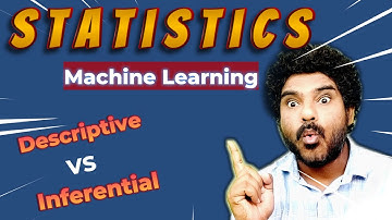 Descriptive vs Inferential Statistics: The Stats Essential for Machine Learning! #statistics #ml #ai