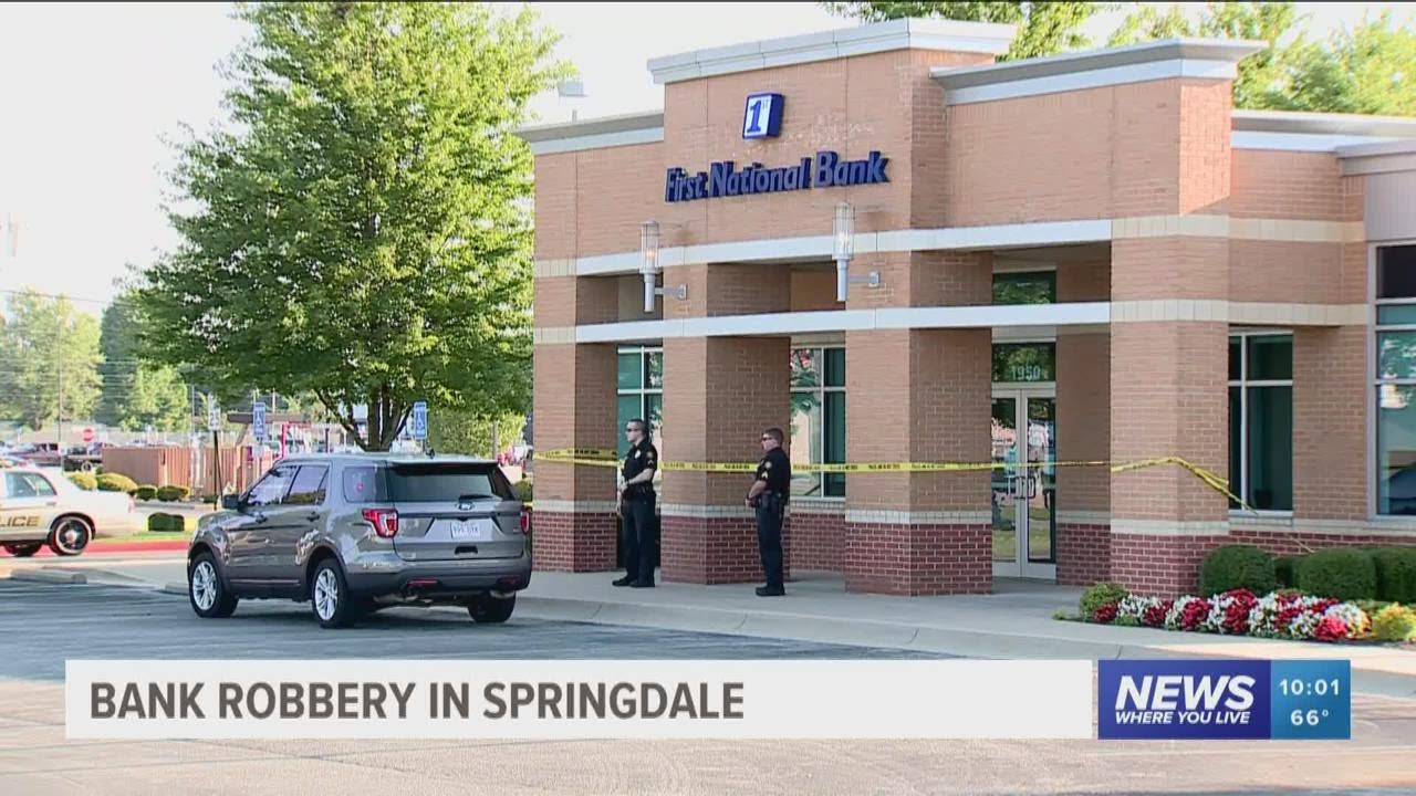 Police Searching for Suspect Connected to Springdale Bank Robbery YouTube