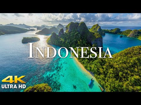 INDONESIA relaxing music along with beautiful nature scenery
