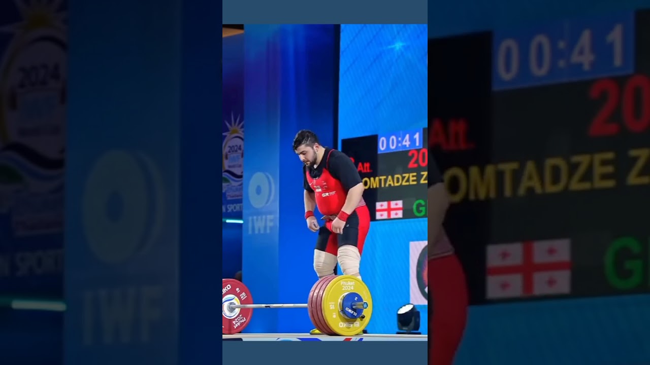 Lomtadze Zaza (109) @379kg (170+209) bronze medal 