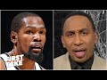 ‘The Nets won’t come out of the East without Kevin Durant on the court’ - Stephen A. | First Take