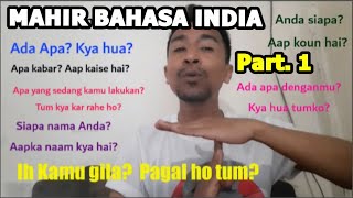 Belajar BAHASA INDIA | PART 1