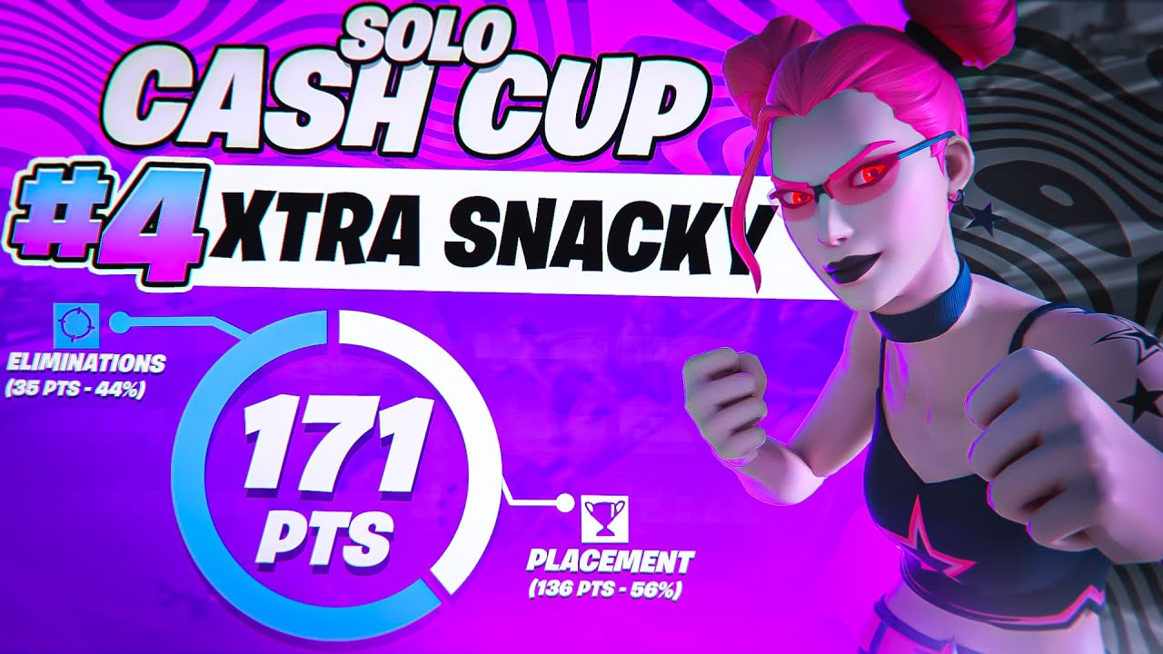 4th In The Solo Cash Cup 🏆 ($250) | Snacky