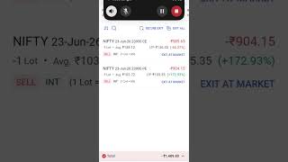 Systematic option selling 19th jun #stockmarket #optionselling #trading #nifty #banknifty