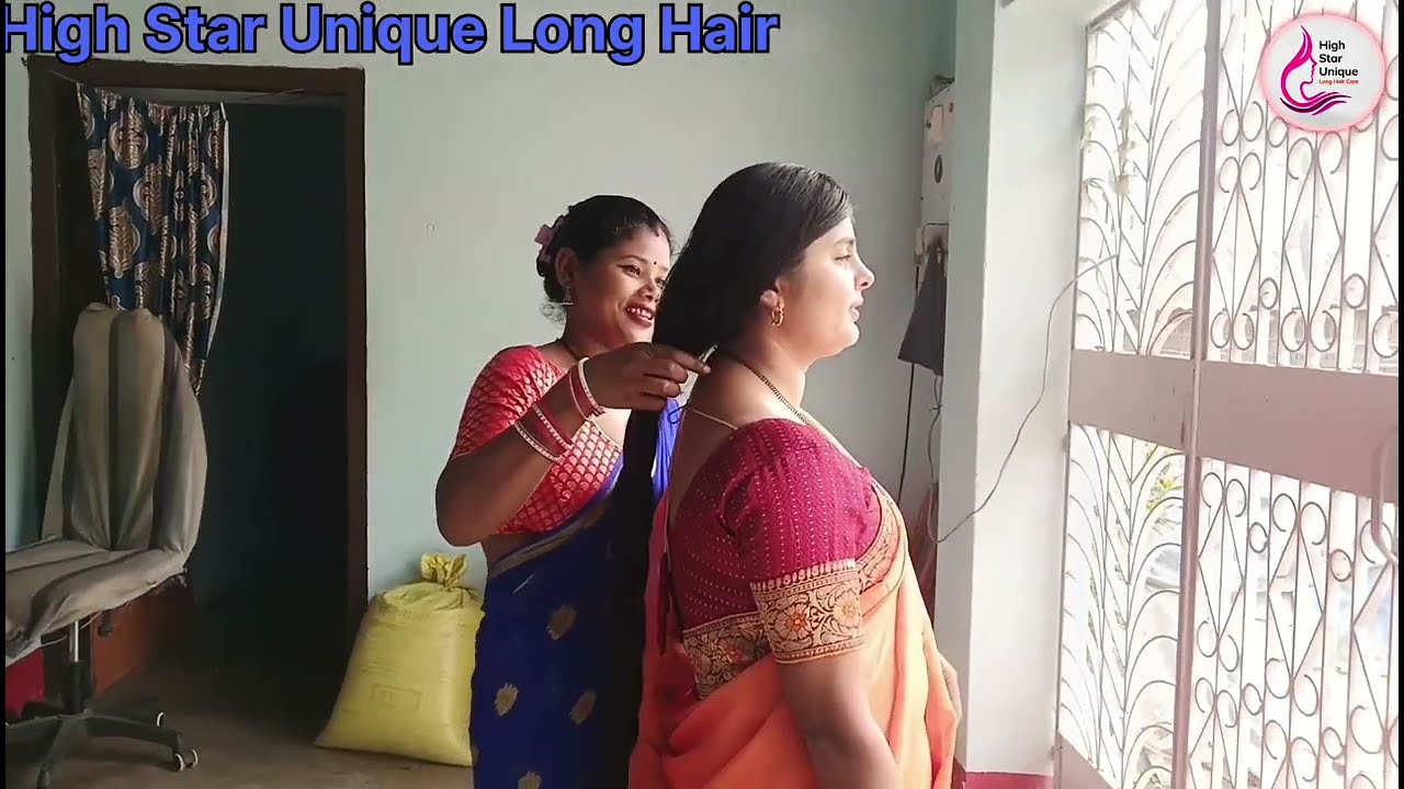Poonam made a braid with a very unique look in Rapunzel kajal 's hair full story darama video