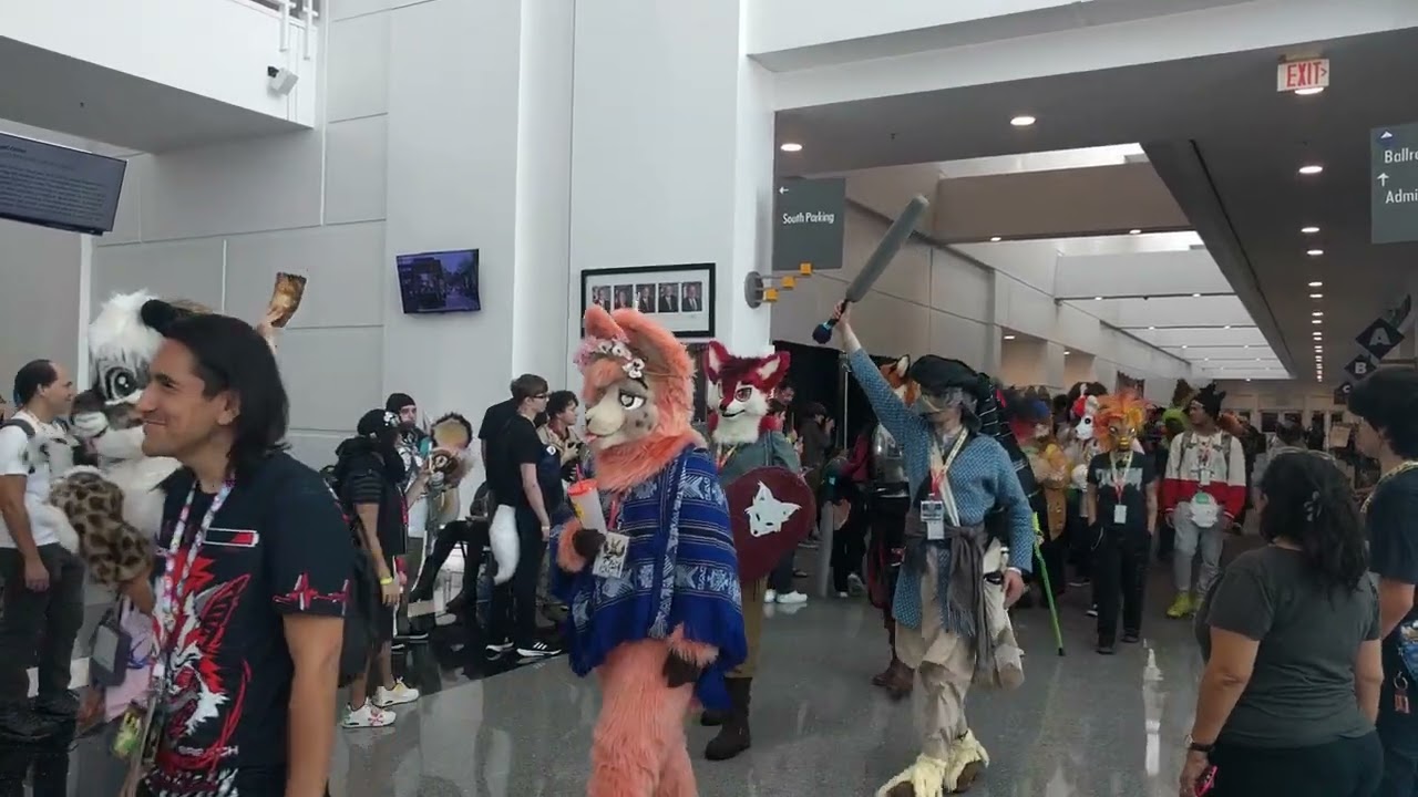 Another Furry Con 2024 Fursuit March