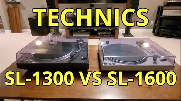 Technics SL-1300 vs SL-1600