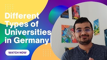 Different types of Universities in Germany [Public, Private, Technical & Applied Science University]