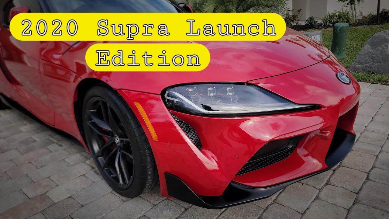 2020 GR Supra Launch Edition asmr