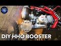 Hydrogen booster for internal combustion engine