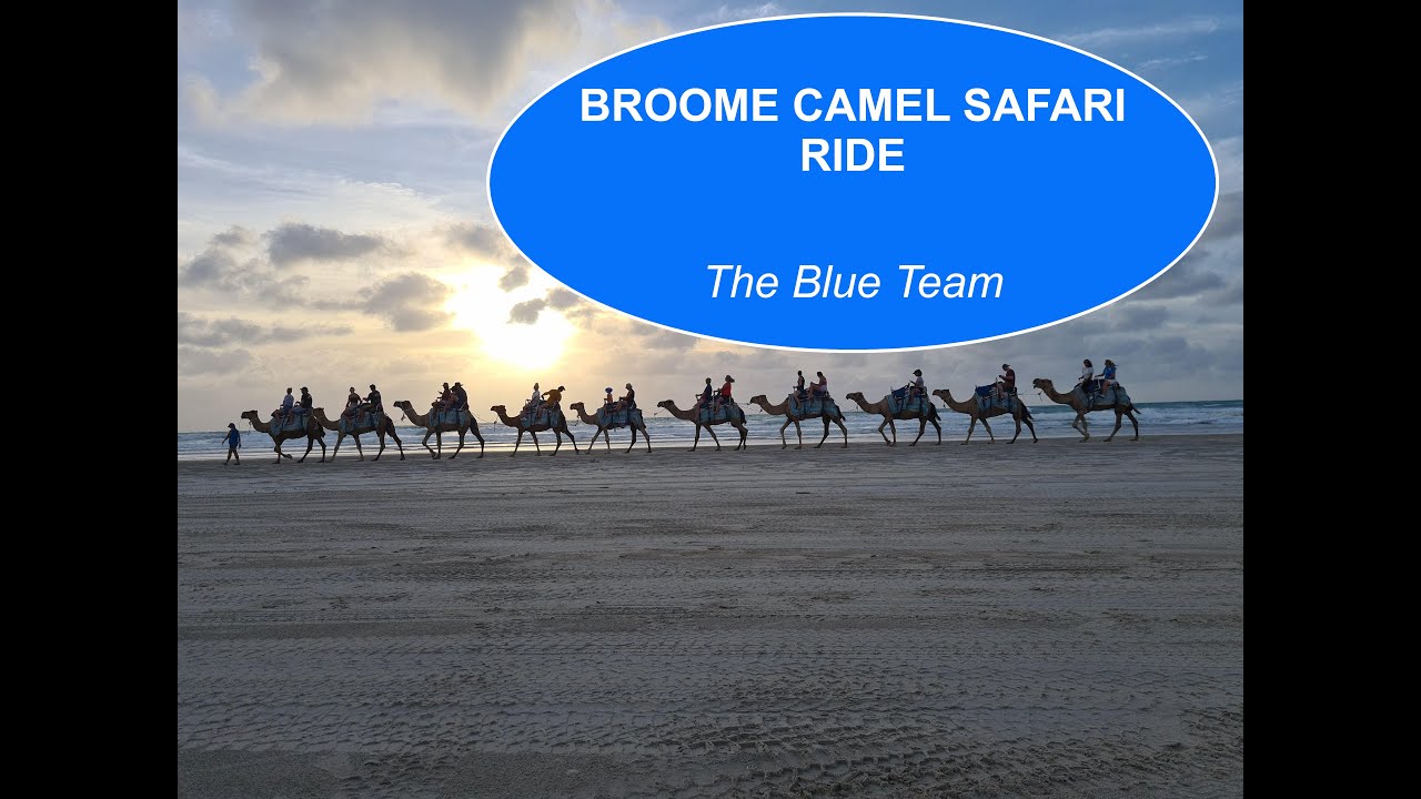 Broome Camel Safari ride. Our cable beach camel ride video.  