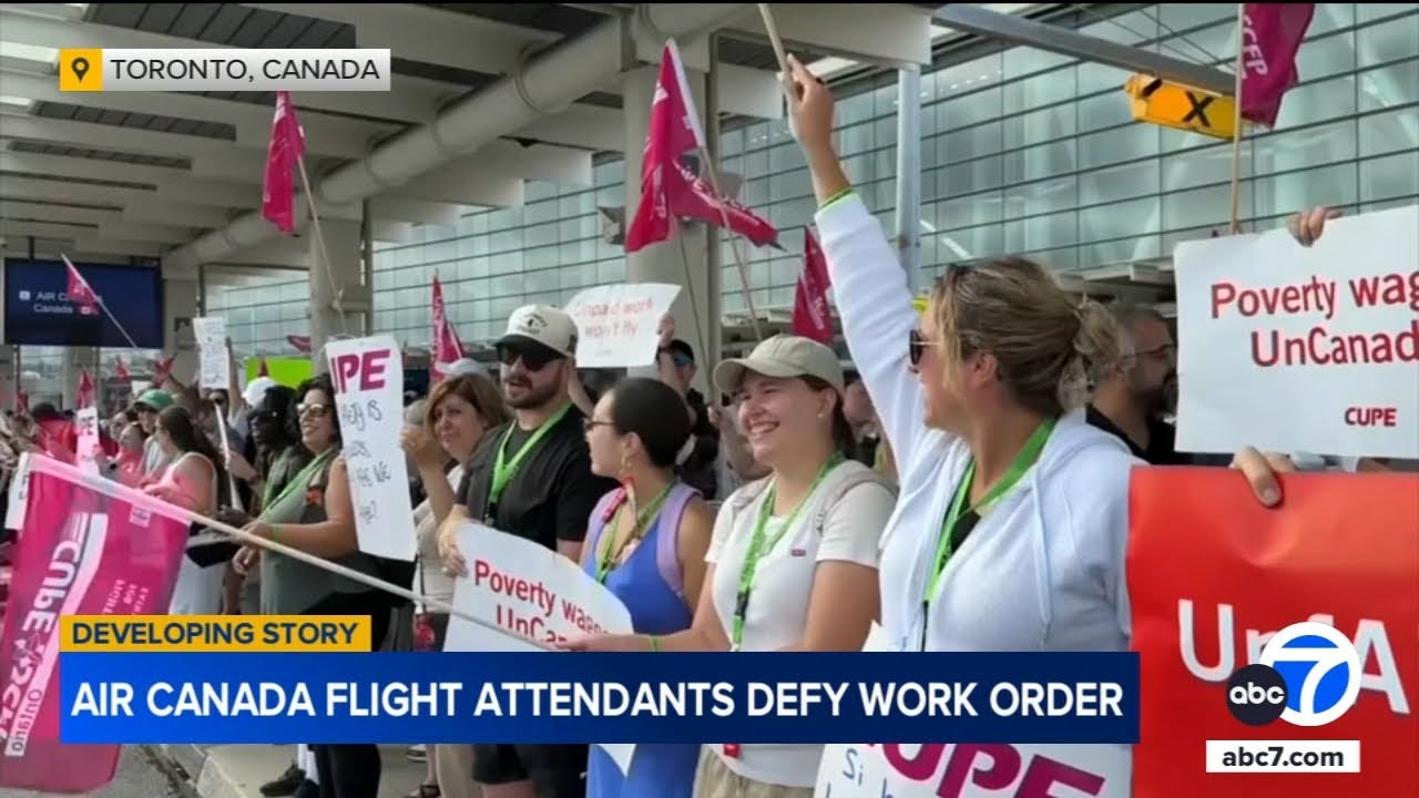 Air Canada suspends restart plans after flight attendants union defies ...