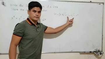 Rewriting Equations of a Circle from General Form to Standard Form.